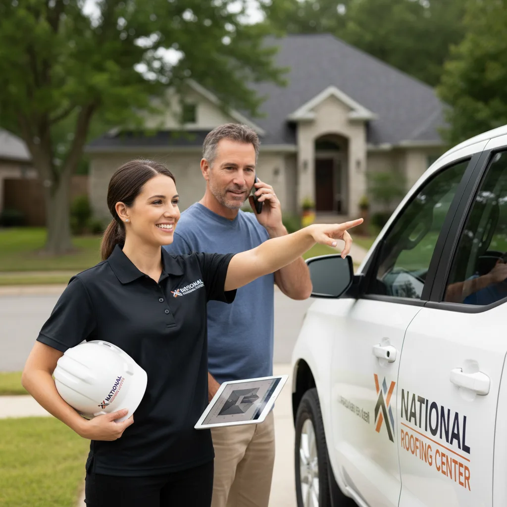 National Roofing Center customer support in Frederic